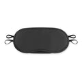 Slaapmasker van polyester, zwart