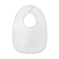 Slabbetje met klittenbandsluiting, wit