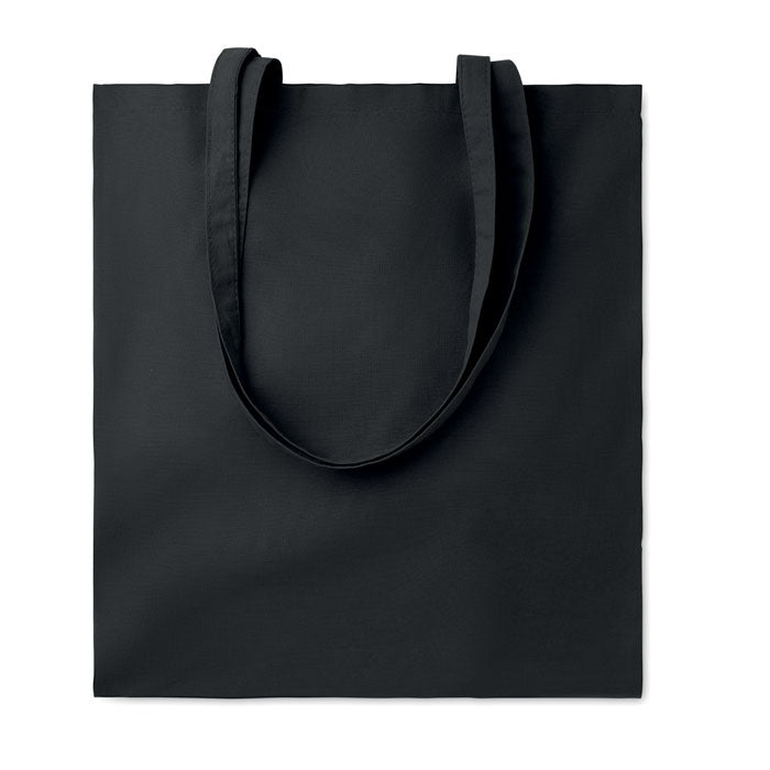 Katoenen tas in kleur, zwart