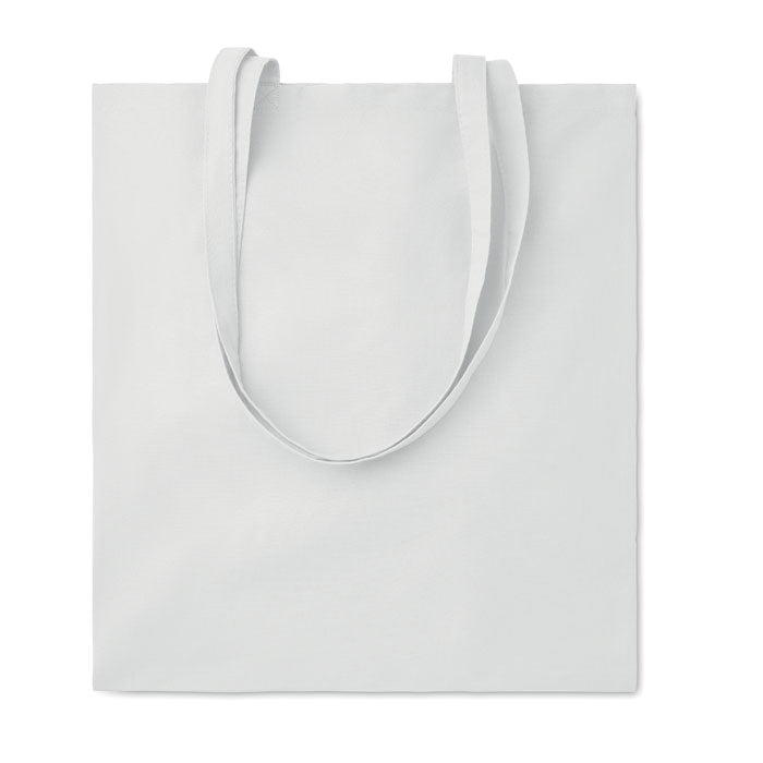 Katoenen tas in kleur, wit