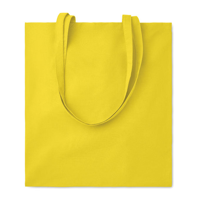 Katoenen tas in kleur, geel
