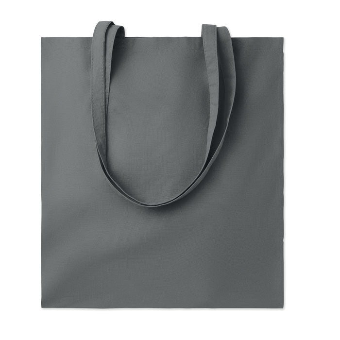 Katoenen tas in kleur, steengrijs