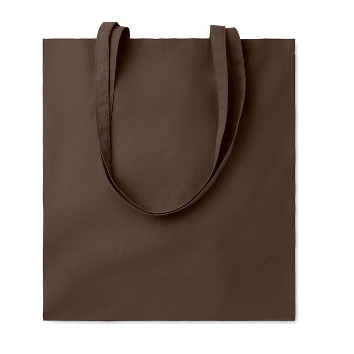 Katoenen tas in kleur, chocolade