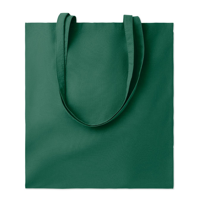 Katoenen tas in kleur, donker marinegroen