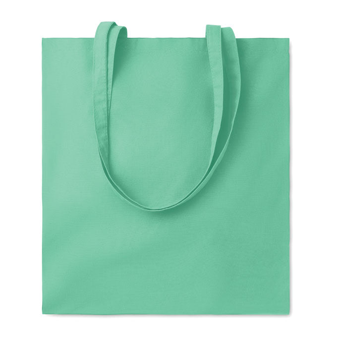 Katoenen tas in kleur, mintgroen