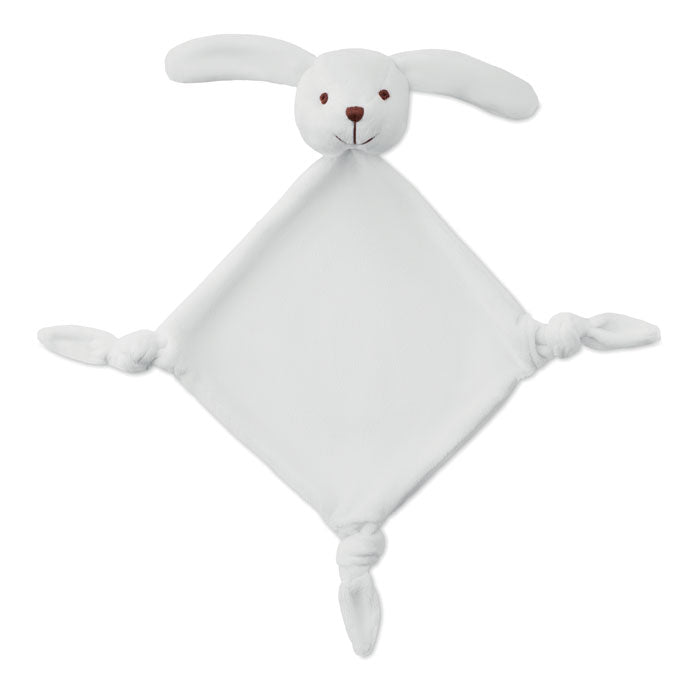 Pluche knuffeldoekje, wit