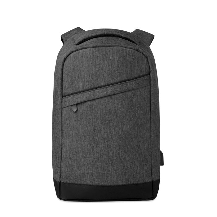 Laptoprugtas 13 inch met verborgen rits, zwart