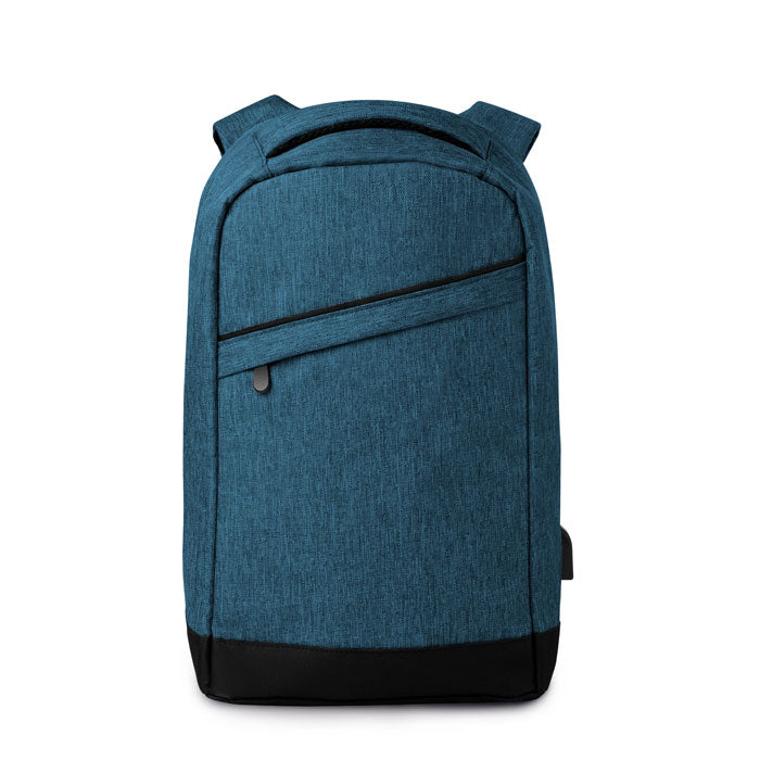 Laptoprugtas 13 inch met verborgen rits, blauw