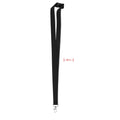 Lanyard met karabijnhaak en veiligheidssluiting, zwart