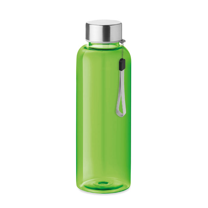 Drinkfles van Tritan met rvs dop, 500 ml, transparant lime
