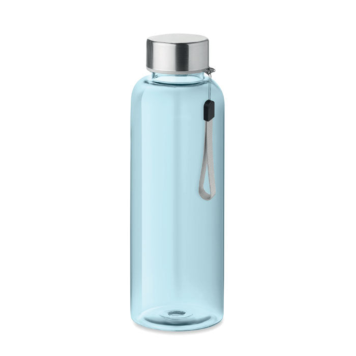 Drinkfles van Tritan met rvs dop, 500 ml, transparant licht blauw