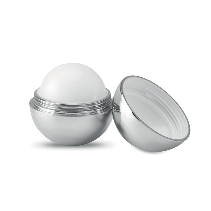Lippenbalsem met SPF10, vanillesmaak, glanzend zilver