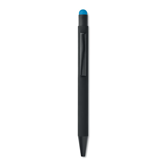 Stylus balpen van gerecycled aluminium, turquoise