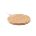 Draadloze oplader van bamboe, hout
