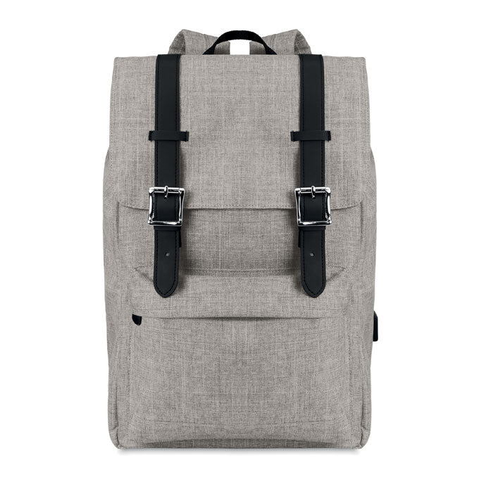 Laptoprugtas 15 inch met magnetische sluiting, grijs