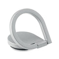 Telefoonring van mat metaal, zilver