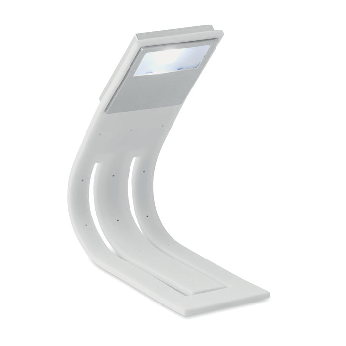 LED-leeslamp en boekenlegger in één, wit