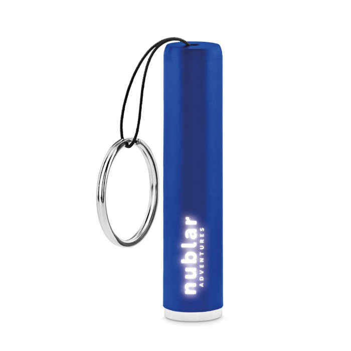 Mini zaklampje aan een koordje, royal blauw