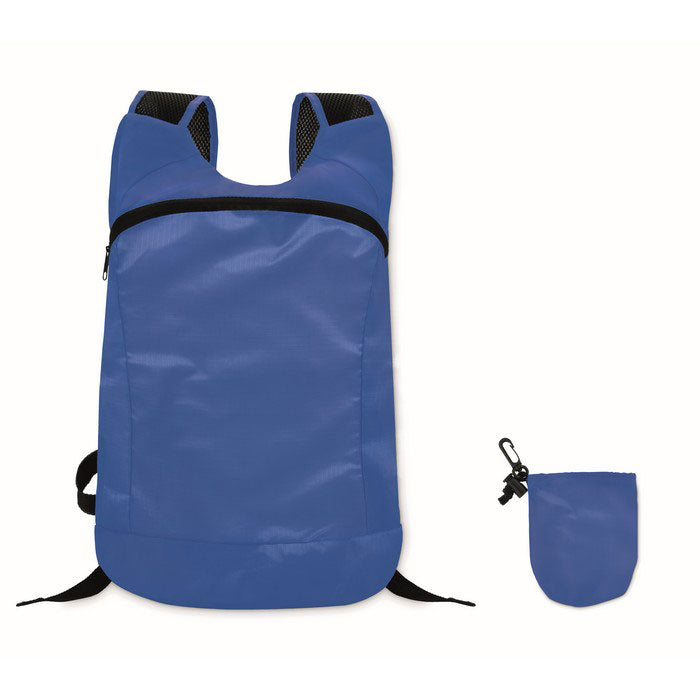 Opvouwbare sportrugzak met opbergpouch, royal blauw