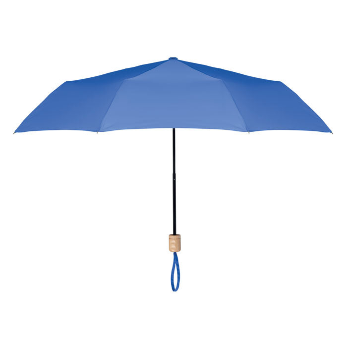 21 inch paraplu van gerecycled polyester, royal blauw