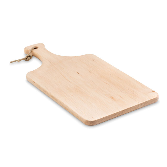 Snijplank van elzenhout met handvat, hout