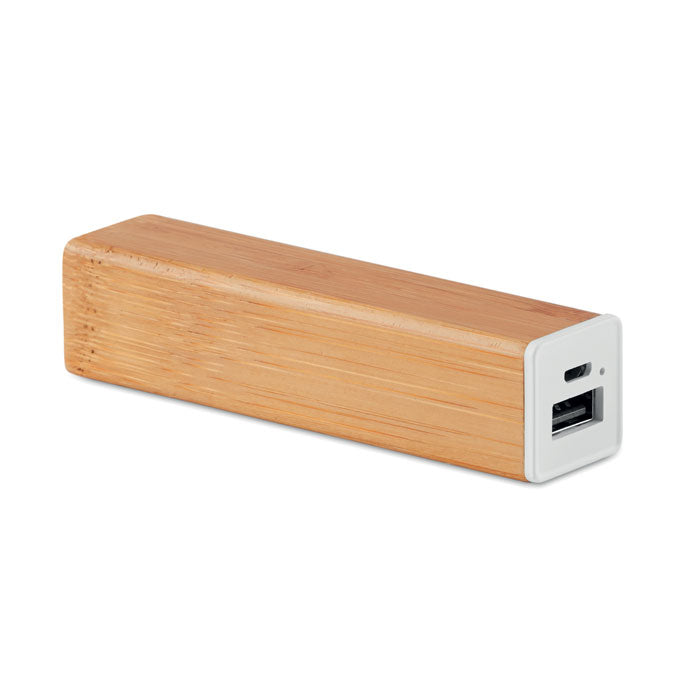 Powerbank 2200 mAh, compact model, hout