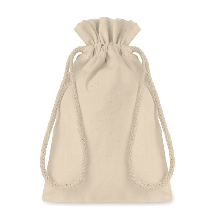 Geschenkzakje van katoen, beige