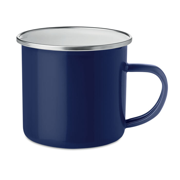 Emaille mok, 350 ml, blauw