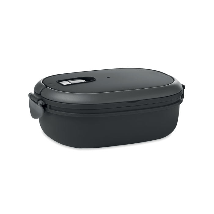 Lunchbox 750 ml, magnetron- en vaatwasserbestendig, zwart