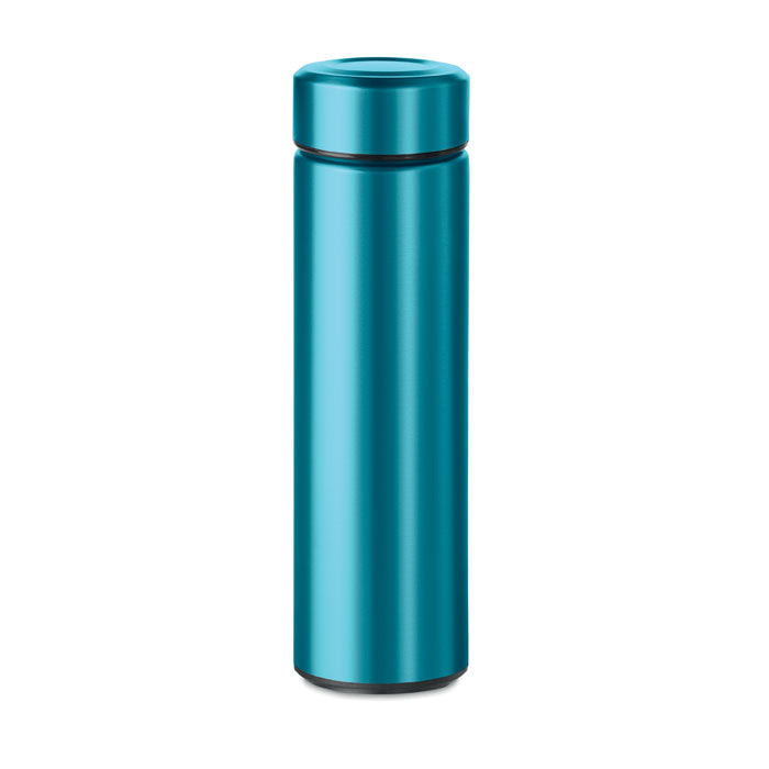 Thermosfles 425 ml met uitneembare theezeef, turquoise