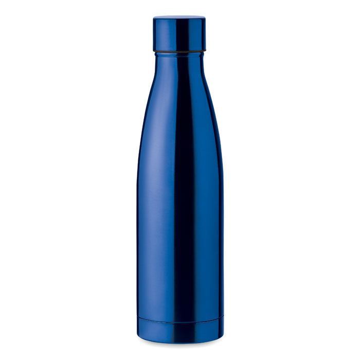 Drinkfles 500 ml met koperen vacuumisolatie, blauw