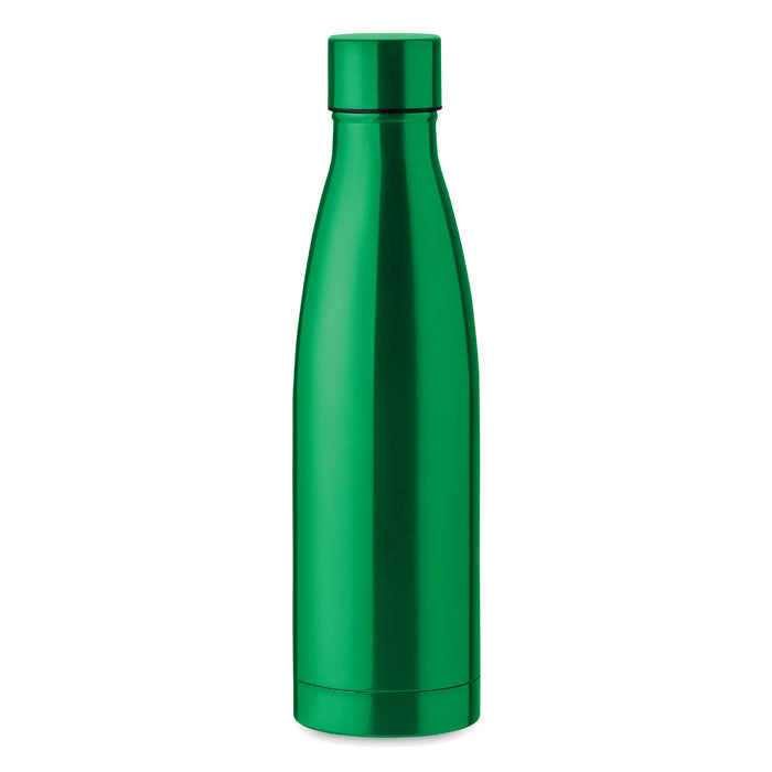 Drinkfles 500 ml met koperen vacuumisolatie, groen