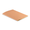 A5 schrift met kartonnen kaft, gerecycled papier, beige