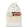 Badset in jute zakje, beige