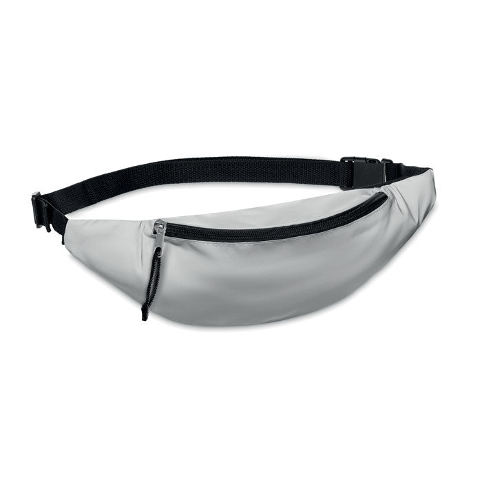 Heuptas met reflecterend materiaal, mat zilver