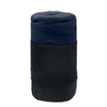Reisdeken van gerecycled fleece, blauw