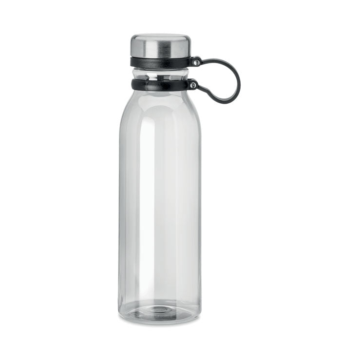 Drinkfles 780 ml, gerecycled RPET met grip, transparant