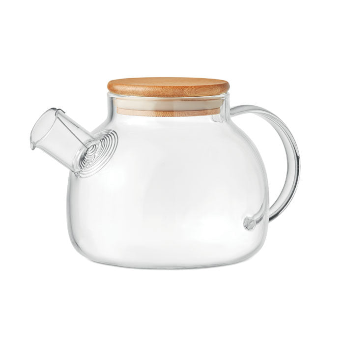 Glazen theepot 850 ml, transparant