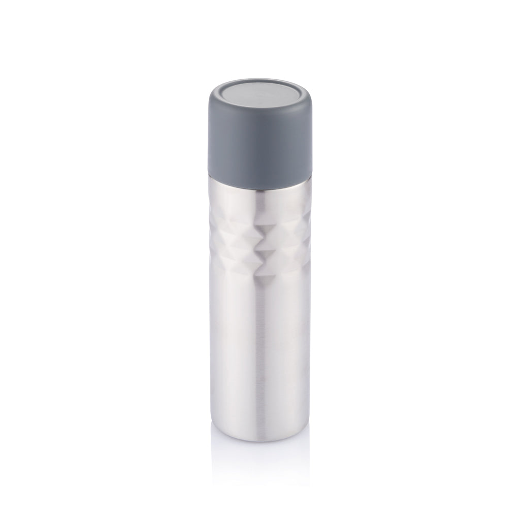 Isoleerfles 500 ml met PP dop, antraciet