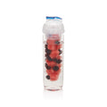 Waterfles 500 ml met fruit-infuser, blauw