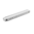 Duimstok van glasvezel, 2 meter, wit