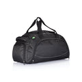 Weekendtas van polyester, zwart