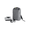 Anti-diefstal rugzak met 15.6" laptopvak, polyester, grijs