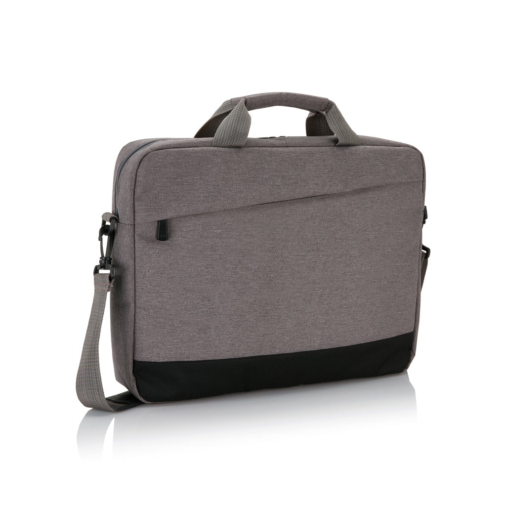 Laptoptas van polyester (39 cm (2)), grijs