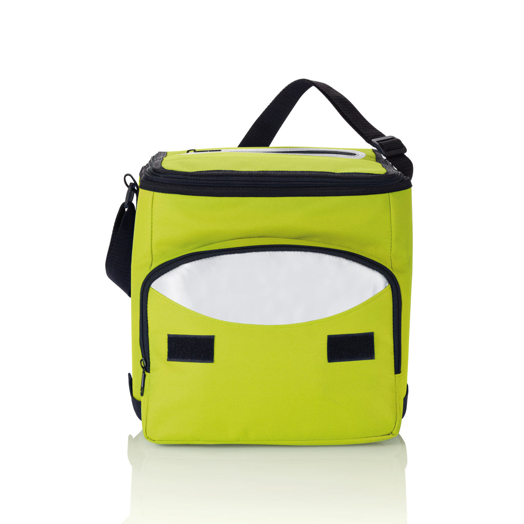 Koeltas van polyester en PE (opvouwbaar model), groen