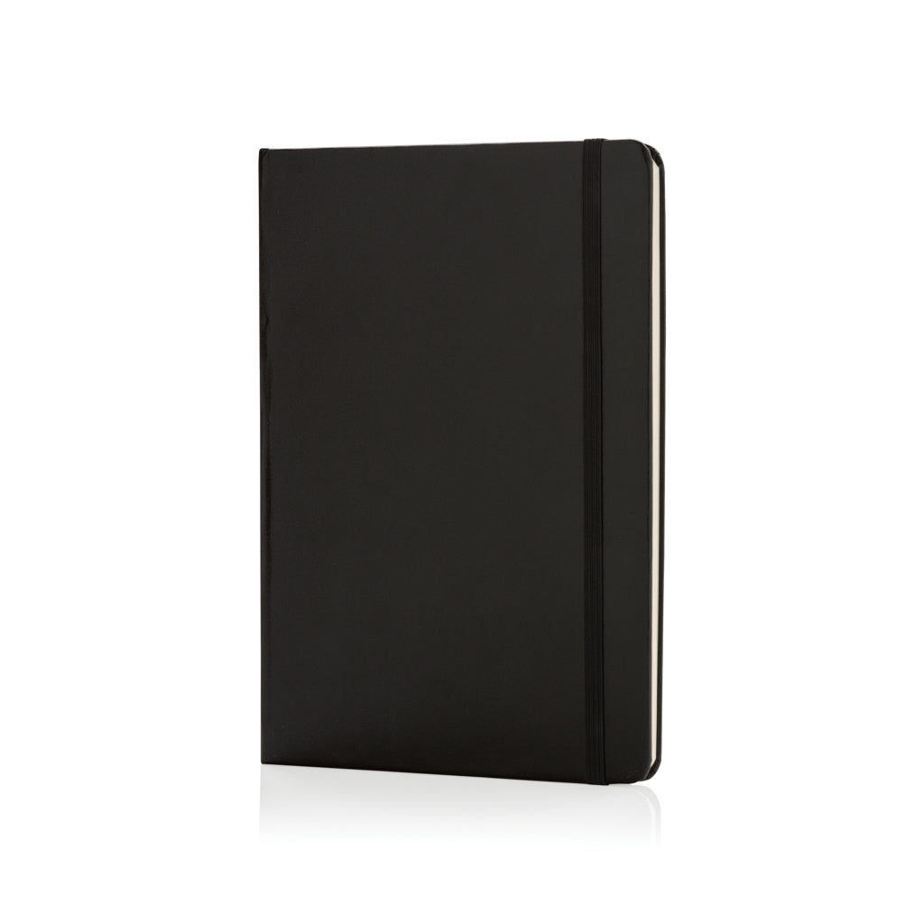 A5 notitieboek van papier, zwart