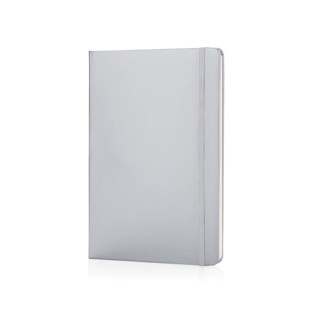 A5 notitieboek van papier, zilver