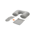 Reisset van polyester en pvc, grijs