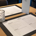 Papieren placemat A3