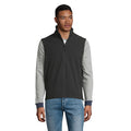 Heren softshell bodywarmer, zwart